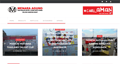 Desktop Screenshot of menara-agung.com